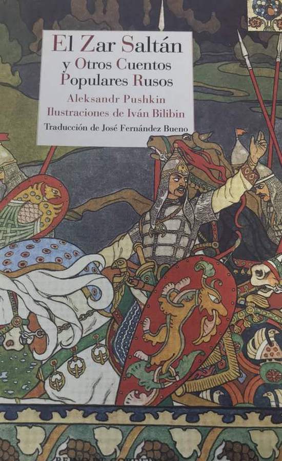 El Zar Saltán y otros cuentos populares rusos. Aleksandr Pushkin Bilibin. Reino de Corfdelia